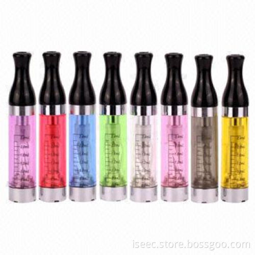Electronic Cigarette eGo CE6 Atomizers/Clearomizers with 2.4mL Capacity, Sized 14 x 72mm